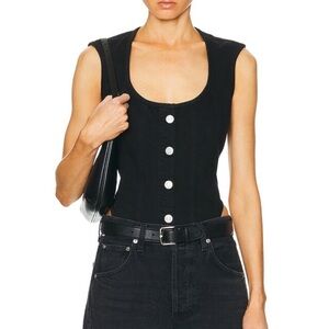 FRAME - Seamed Scoop Bustier in Scorpio - Size 2 - NWOT!